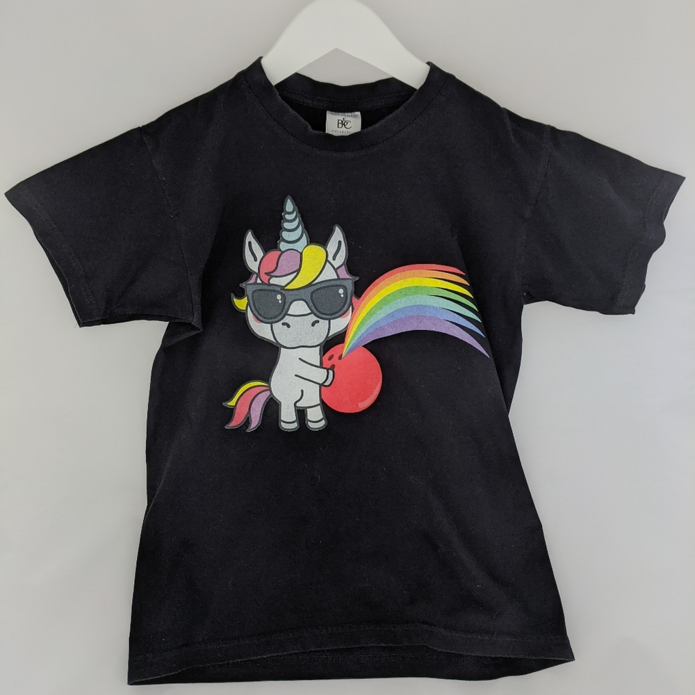 Unicorn Rainbow Bowling T-shirt🌈🦄